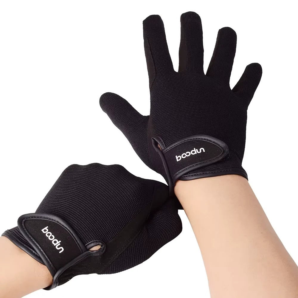 Gants d'équitation en filet respirant avec grip – vue 7