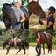 Gants d'équitation légers avec paume antidérapante – vue 3