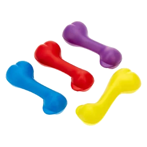 Os en caoutchouc Classic Rubber Bone petit modèle pour chien, 130 mm