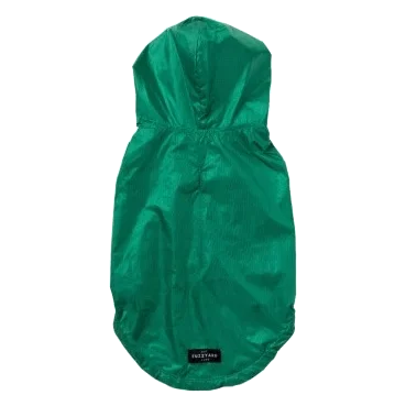 Imperméable réversible pour chien FuzzYard Flipside vert et beige taille 1