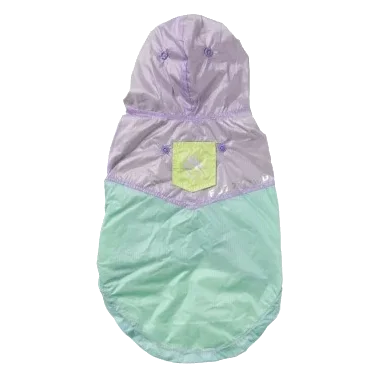 Imperméable réversible pour chien FuzzYard Ormond violet et bleu