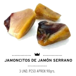 Friandises naturelles chien jambon serrano, 90 g