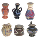 Jarres décoration aquarium, 6 pièces
