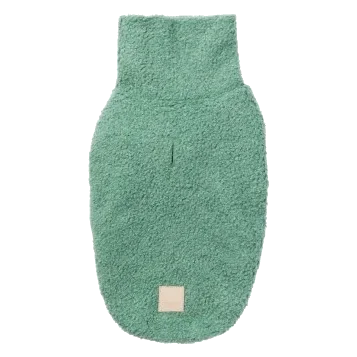 Pull bouclette pour chien FuzzYard Life Myrtle Green