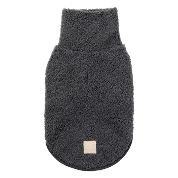 Pull bouclette pour chien FuzzYard Life Slate Grey
