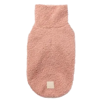 Pull bouclette pour chien FuzzYard Life Soft Blush