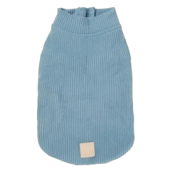 Pull côtelé pour chien FuzzYard Life French Blue