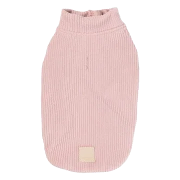 Pull côtelé pour chien FuzzYard Life Soft Blush