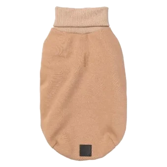 Pull col roulé pour chien FuzzYard Stevie 24 beige