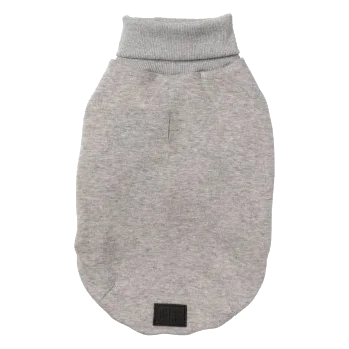 Pull col roulé pour chien FuzzYard Stevie 25 gris