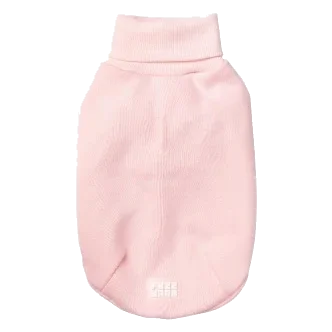 Pull col roulé pour chien FuzzYard Stevie rose