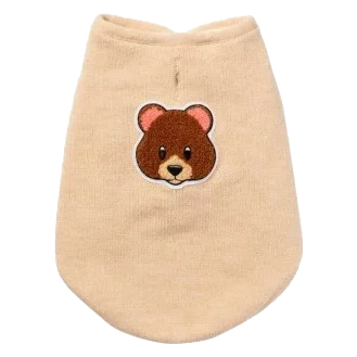 Pull en maille pour chien FuzzYard FuzzBear beige