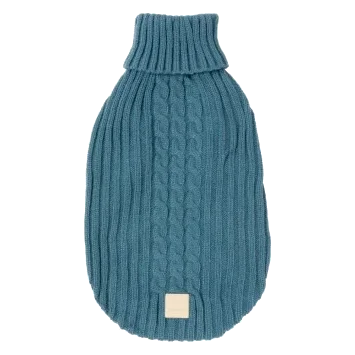 Pull en maille pour chien FuzzYard Life French Blue