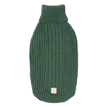 Pull en maille pour chien FuzzYard Life Myrtle Green