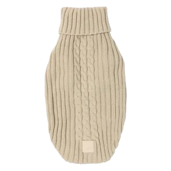 Pull en maille pour chien FuzzYard Life Sandstone