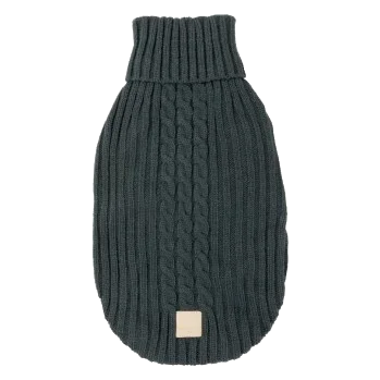 Pull en maille pour chien FuzzYard Life Slate Grey