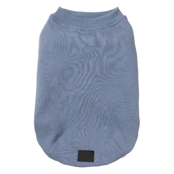 Pull en coton pour chien FuzzYard Allday 25 bleu