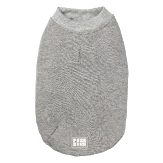 Pull en coton pour chien FuzzYard Allday gris