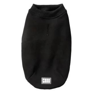Pull en coton pour chien FuzzYard Allday noir