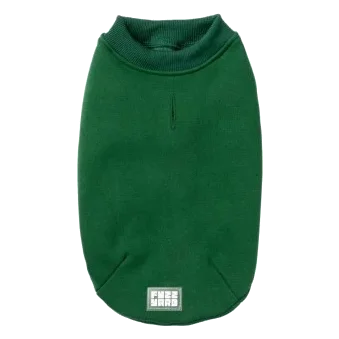 Pull en coton pour chien FuzzYard Allday vert