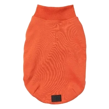 Pull brodé pour chien FuzzYard Smiley rouille