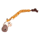 Jouet chien girafe en peluche avec corde, 63,5 cm
