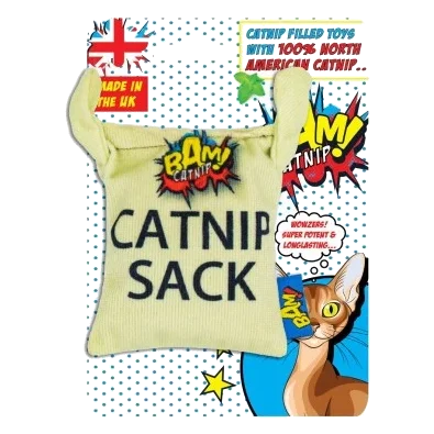 Jouet pour chat à l'herbe à chat BAM! Petit sac de 10 cm