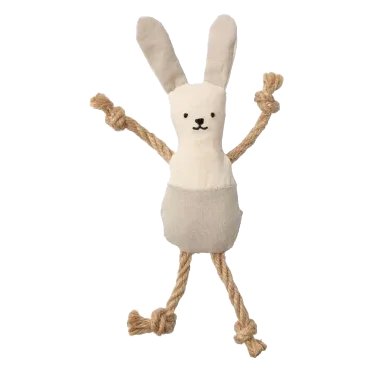 Jouet à l'herbe à chat FuzzYard Life lapin Sandstone