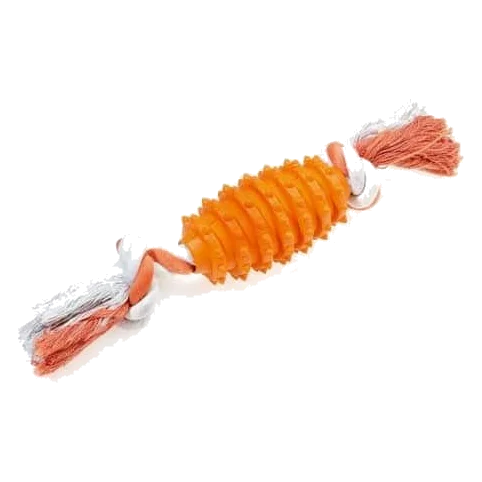 Jouet en caoutchouc et corde Classic Tug Toy pour chien, 280 mm