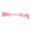 Jouet corde à nœuds Flamingo pour chien, 20 cm