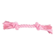 Jouet corde à nœuds Flamingo pour chien, 20 cm