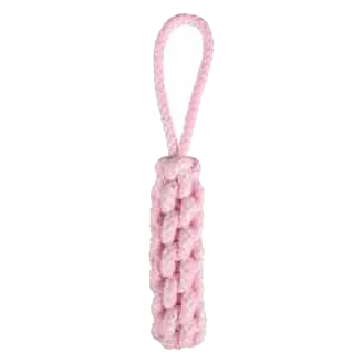 Jouet corde Dummy Flamingo pour chien, 24 cm