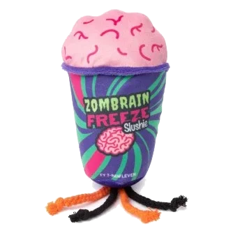 Jouet d'Halloween pour chat FuzzYard Zombrain Freeze Slushie