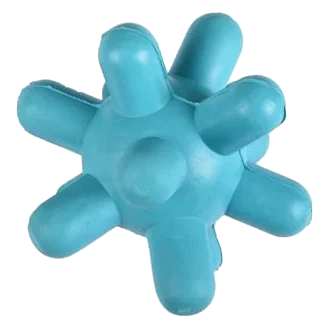 Jouet étoile en caoutchouc pour chien, 10 cm