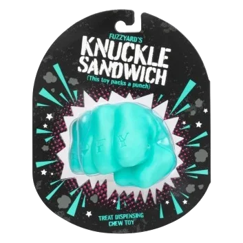 Jouet distributeur de friandises pour chien FuzzYard Knuckle Sandwich