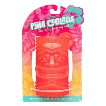 Jouet à lécher congelable pour chien FuzzYard Piña Coolada Freeze