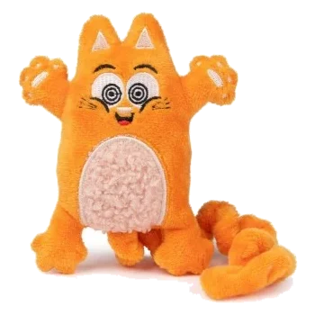 Jouet pour chat à l'herbe à chat FuzzYard Yoga Cats Chakra