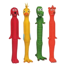 Jouets en latex en forme d'animaux pour chien, 30 cm