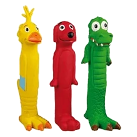 Jouets en latex en forme d'animaux pour chien, 19 cm
