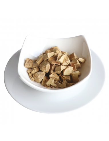 Friandise lyophilisée pour chat Kit Cat FreezeBites foie de poulet 20 g