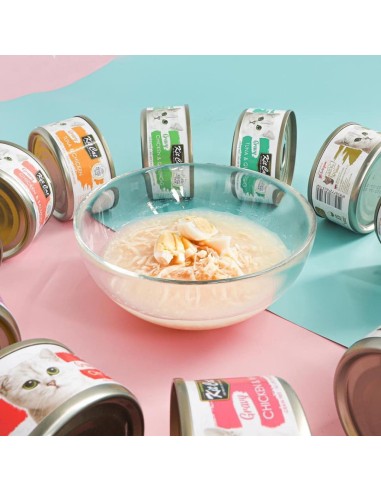 Pâtée pour chat en sauce Kit Cat Gravy thon et anchois 70 g