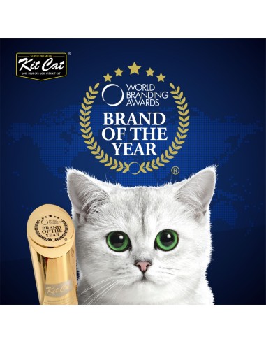 Pâtée pour chat en gelée Kit Cat Toppers poulet et thon 80 g