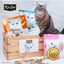 Friandises crémeuses pour chat Kit Cat PurrPuree poulet et fibres 40 x 15 g