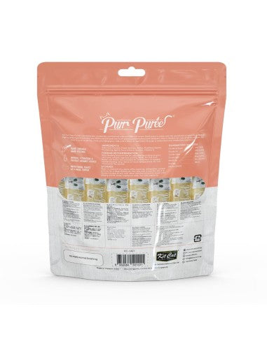 Friandises pour chat Kit Cat PurrPuree poulet et saumon 40 x 15 g