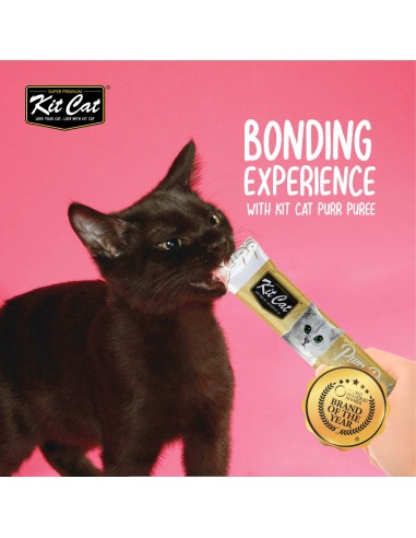 Friandises pour chat Kit Cat PurrPuree Plus thon urinaire 60 g