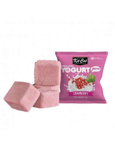Friandises pour chat Kit Cat Yogurt Yums canneberge 10 g