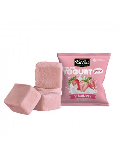 Friandises pour chat Kit Cat Yogurt Yums fraise 10 g