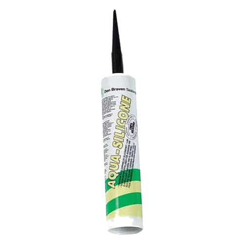 Kit silicone noir pour aquarium, 310 ml