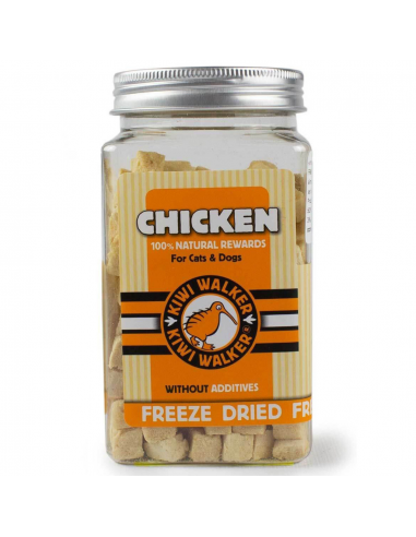Friandises naturelles chien et chat Kiwi Walker poulet 80 g
