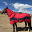 Couverture d'hiver imperméable pour cheval avec capuche – vue 2